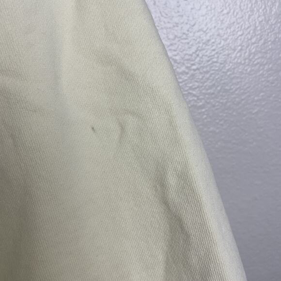 Weekends With Adele Sweatshirt XXL Cream Embroidered Hello Its Me Pullover *Flaw - Picture 7 of 11